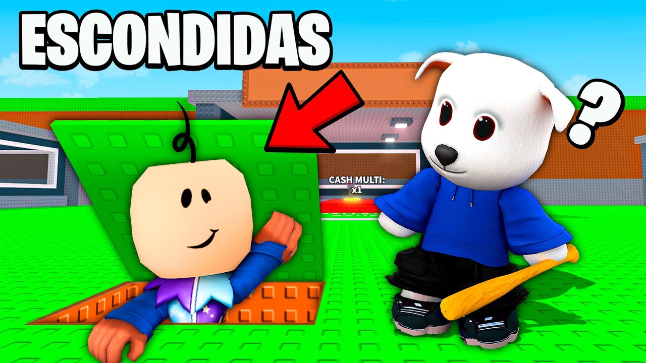 ESCONDIDAS en STEAL A BRAINROT con los ENANOS 🤣