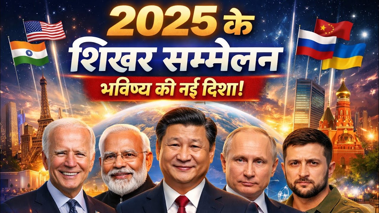 महत्वपूर्ण शिखर सम्मेलन 2025||🔥स्टैटिक GK के साथ 🔥UPSSSC EXAM||UPPCS||SSC||NTPC||शानदार क्लास।