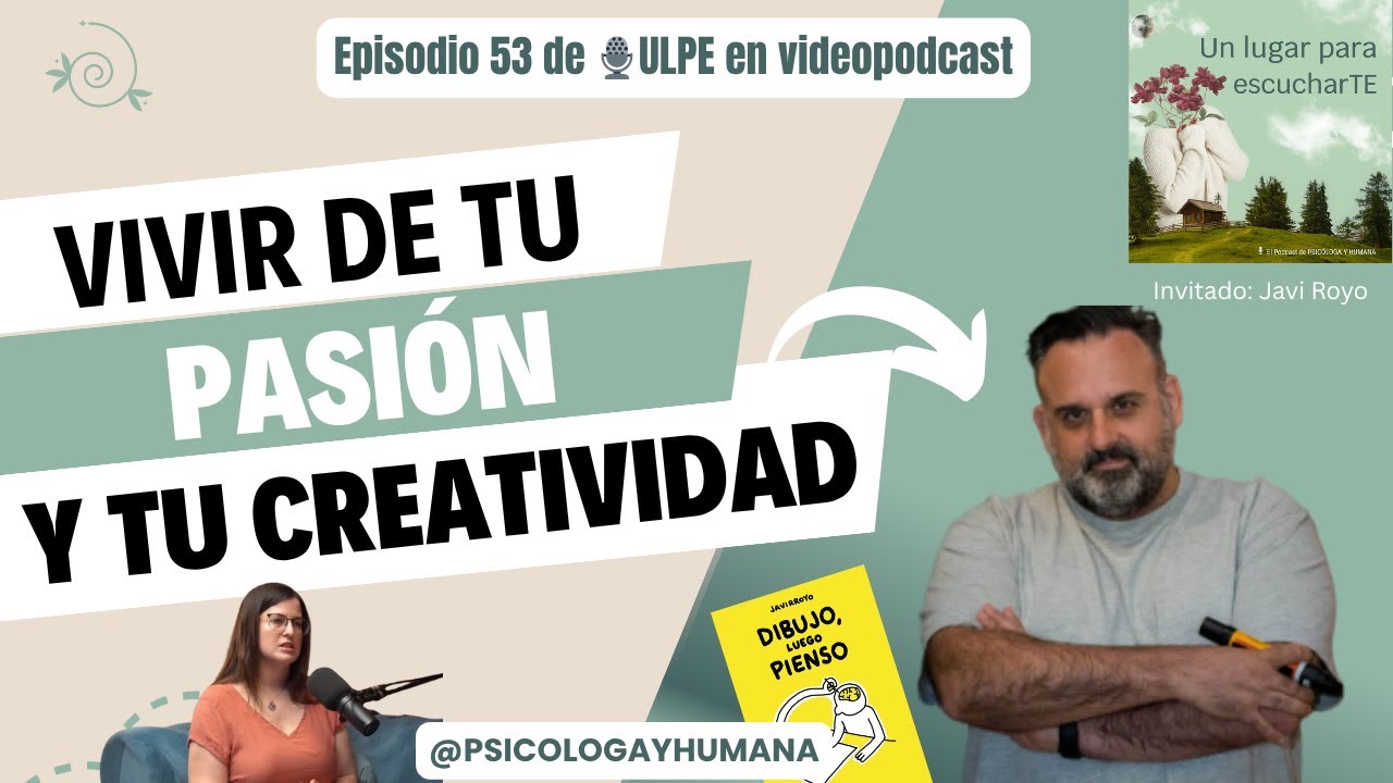 Escribir con dibujos y una gran conciencia social detrás. Ese es Javi Royo ✍🏻
