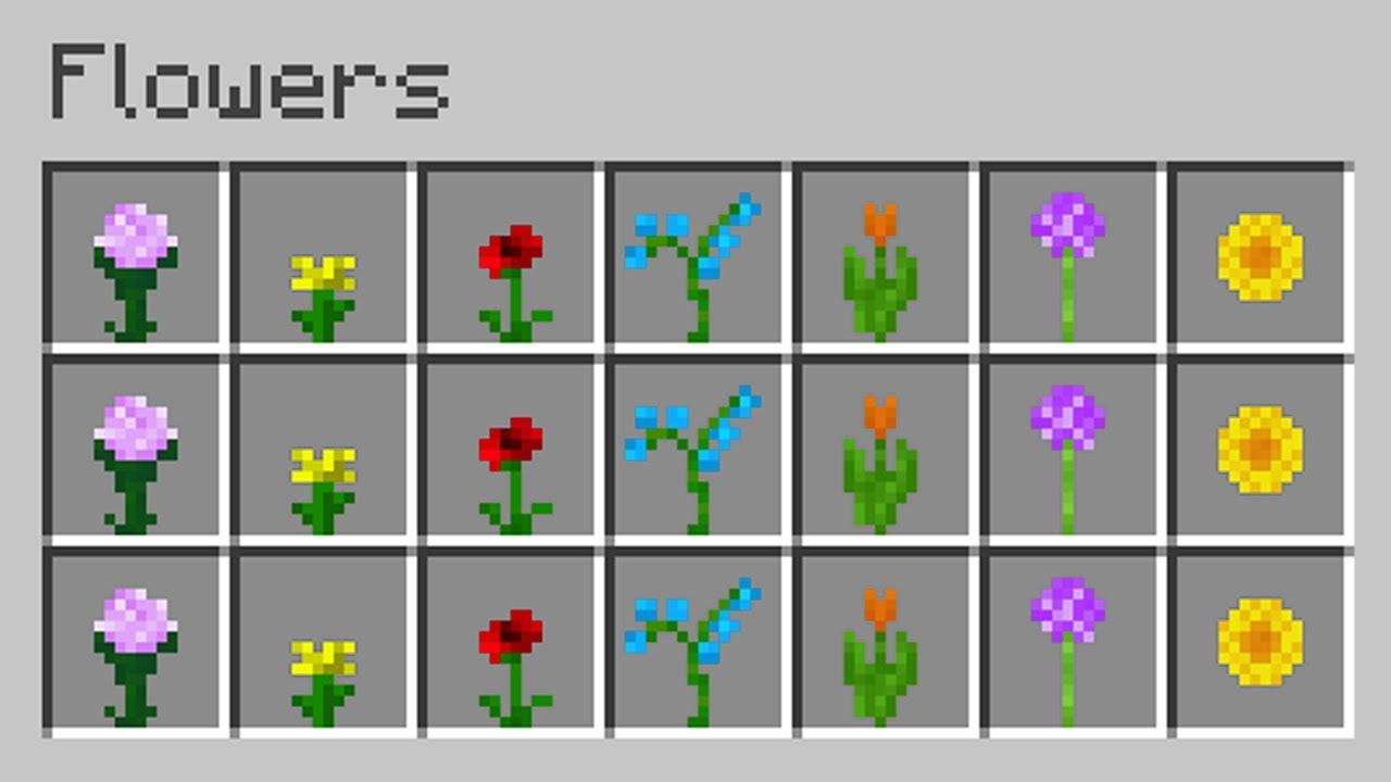 ✔ Minecraft: 15 Things You Didn't Know About Flowers