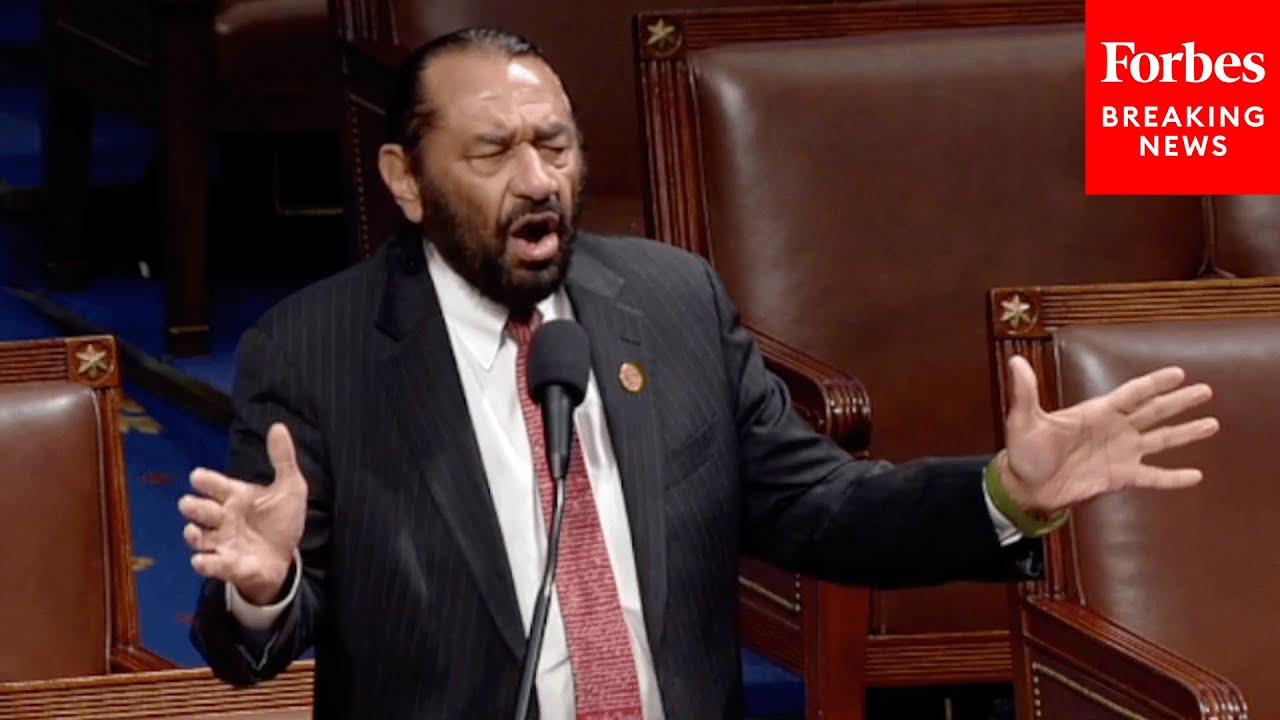 'What Are We Doing?': Al Green Gives Fiery House Floor Speech About Recent Congressional Action