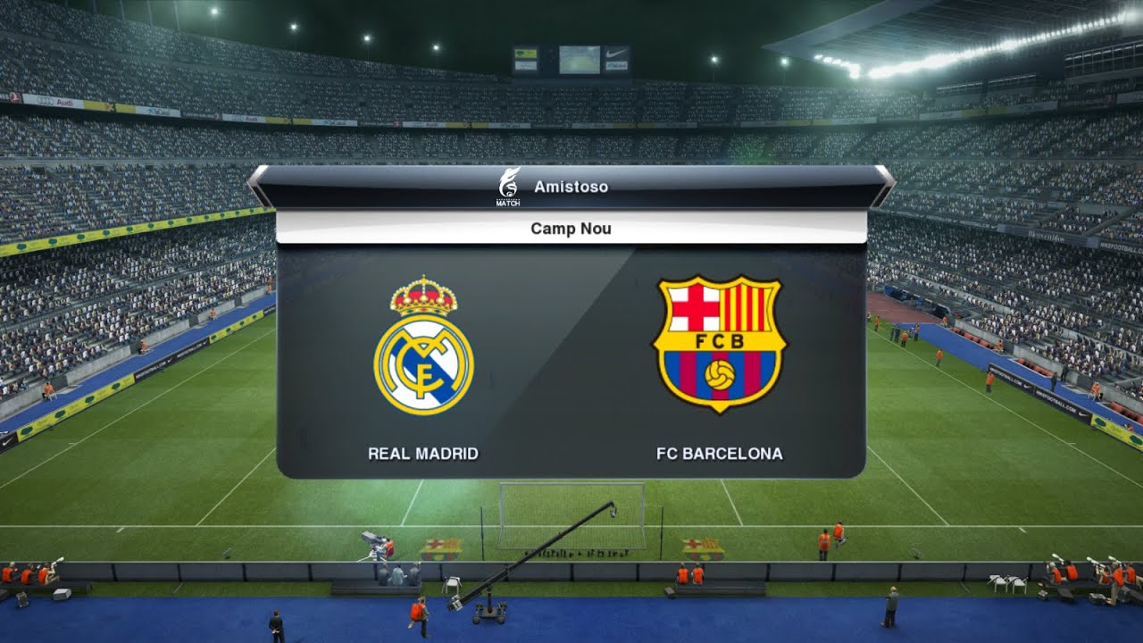 PES  2013  REAL MADRID X BARCELONA EL CLASSICO PES 2013 Pc Gameplay 2026
