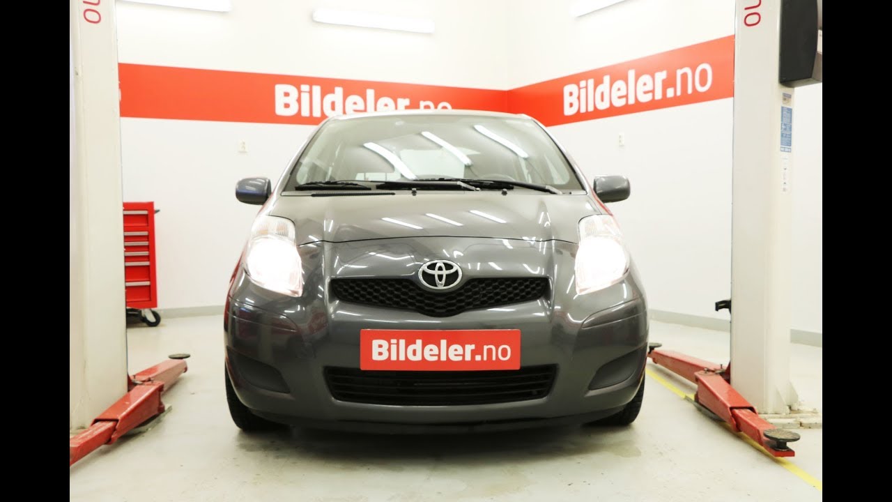 Toyota Yaris: Hvordan bytte bremser foran - 2006 til 2013 mod. (XP9)
