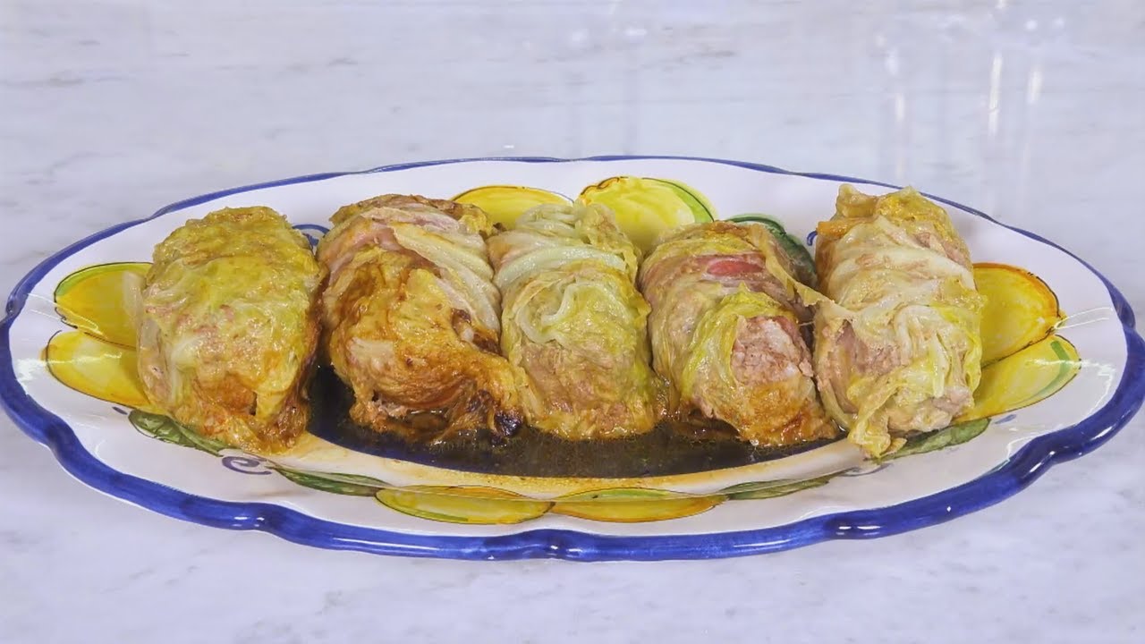 La ricetta degli involtini di carne e verza | In Cucina con Imma e Matteo