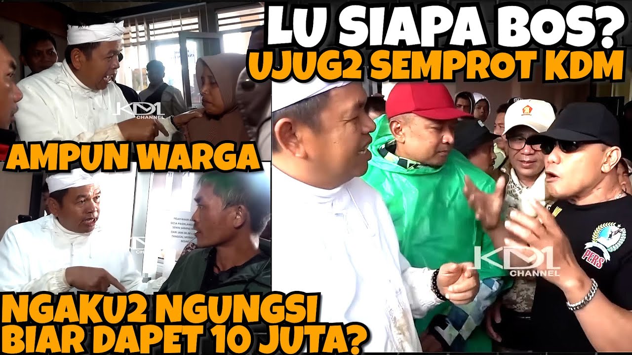 Lu SIAPA BOS⁉️Ujug2 SEMPROT KDM‼️Ngaku2 NGUNGS1 Biar Dapet 10 JUTA⁉️Ketauan Sama Bapa Aing‼️