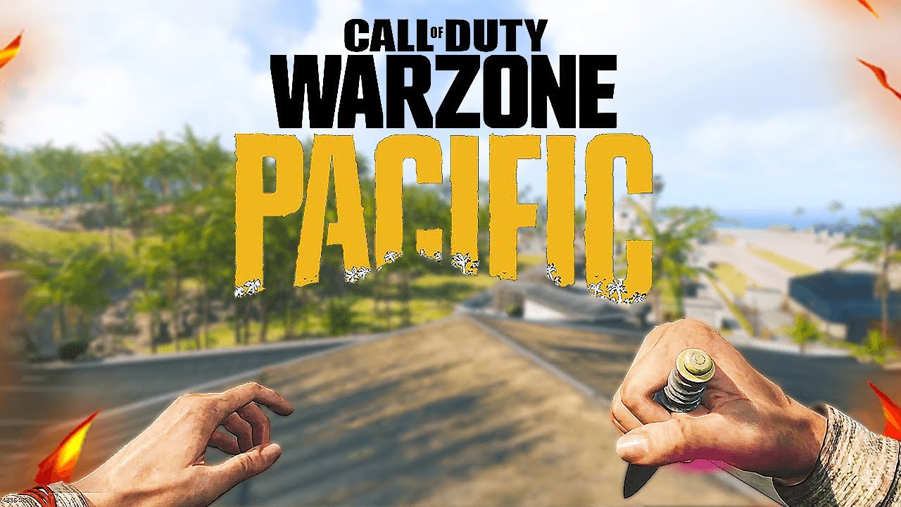 MY FIRST GAME OF WARZONE PACIFIC 😍 (NEW CALDERA MAP)