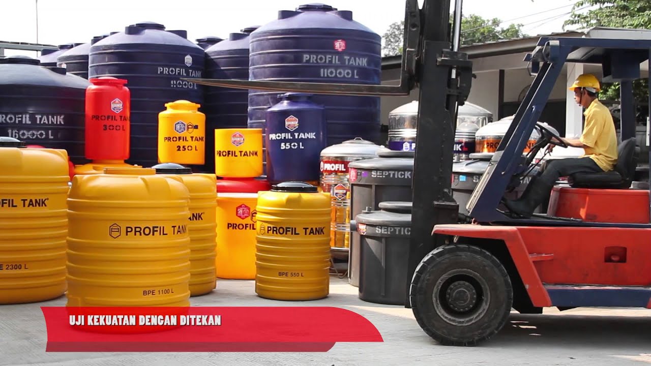 PROFIL TANK - TANGKI AIR / TANDON AIR 1x BELI UNTUK SELAMANYA (REINFORCED STRUCTURE TANK)