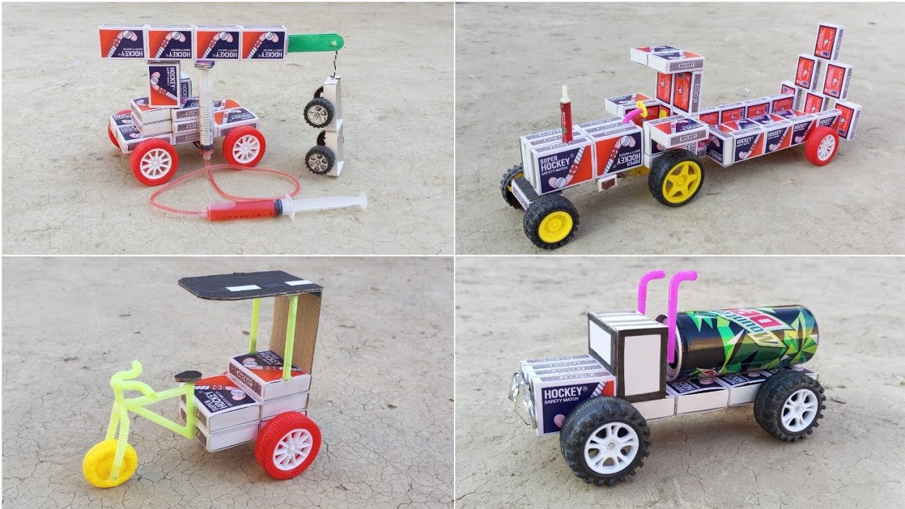 4 Amazing Diy Toy You Can do at home - JCB Tractor Trolley