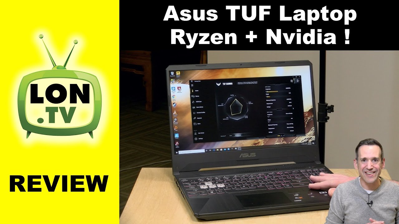 Asus TUF FX505DT Low Cost Gaming Laptop Review - Ryzen CPU Nvidia GPU!