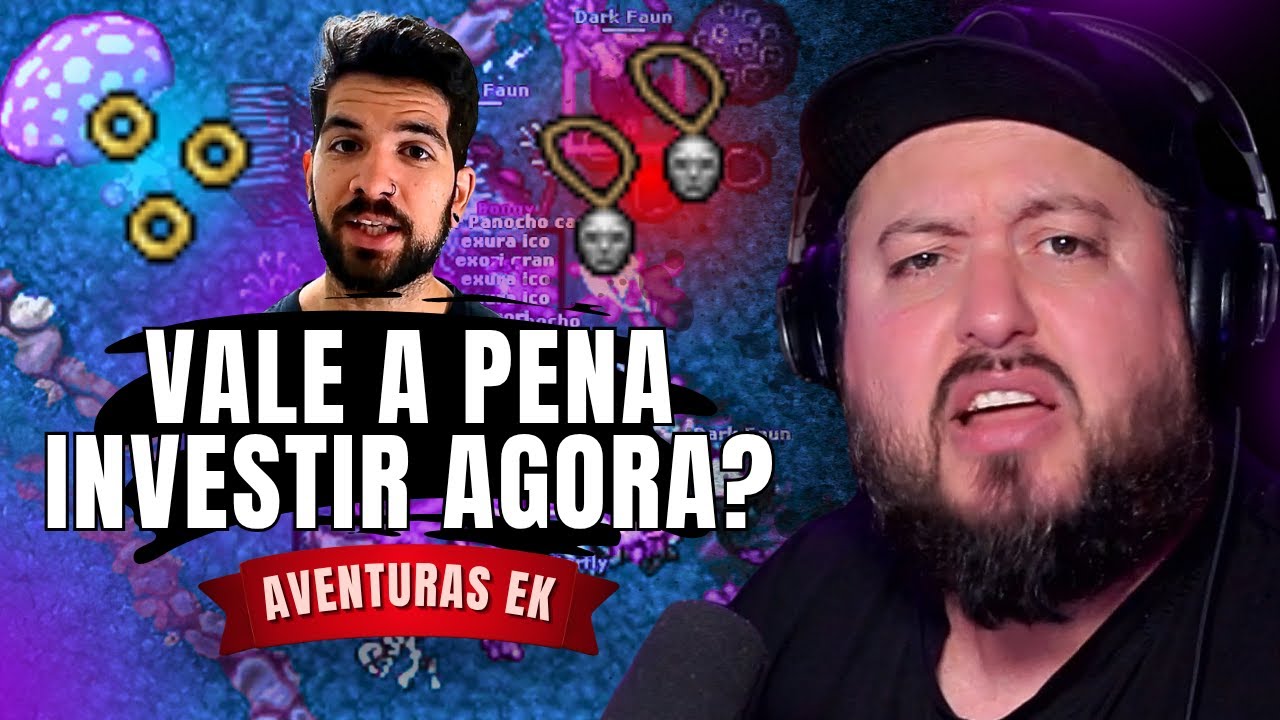 🟣 Tibia: POR QUE o preço do SSA e MIGHT RING congelou? || @AventurasdeumEk