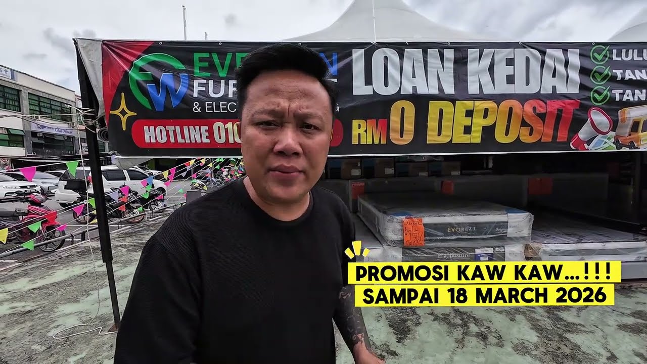 REVIEW BARANG PERABOT & ELECTRICAL PROMOSI HARI RAYA…! EVERWIN FUNITURE DEPAN MEDAN HOTEL BETONG // 