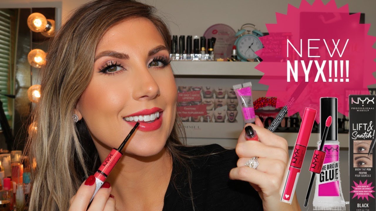 NEW NYX! BROW GLUE, LIFT & SNATCH & SHINE LOUD!