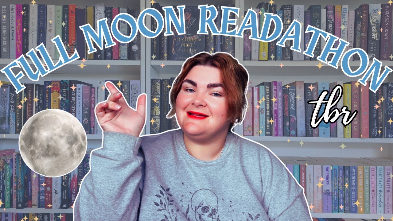 all the books on my full moon readathon tbr 🌕✨