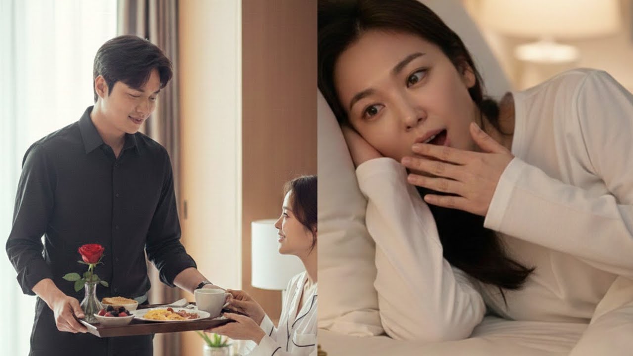 Lee Min Ho Surprises Song Hye Kyo With a Family Breakfast in bed  After Sleepless Night