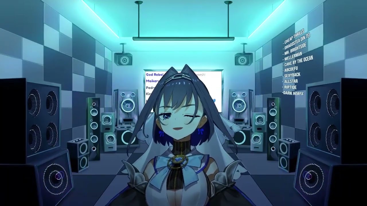 【Hololive EN / Ouro Kronii】Katy Perry & Juicy J - Dark Horse