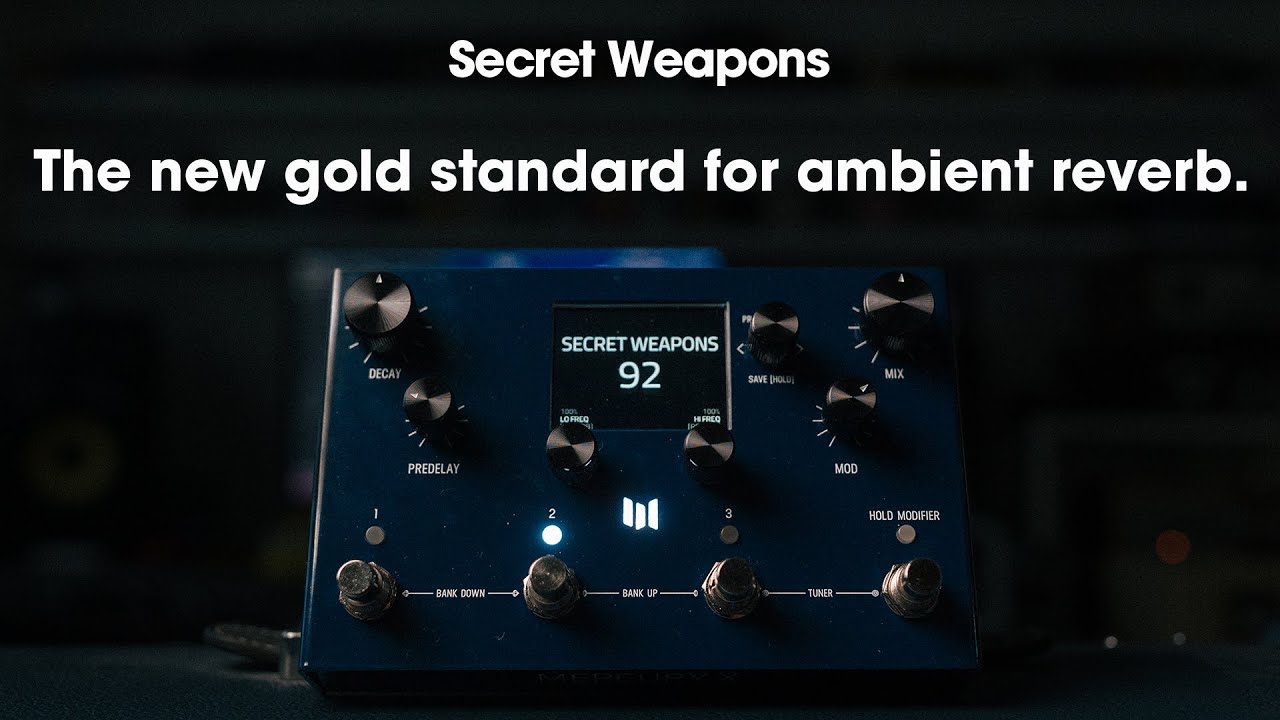 Can the Meris Mercury X make me fall back in love with ambient? | Secret Weapons Demo & Review
