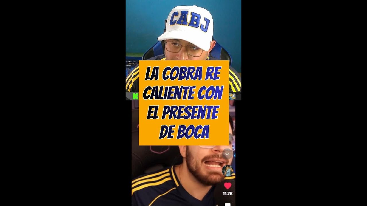 La Cobra re caliente con el presente de Boca! #elantitermos  #boca  #riquelme  #lacobraaa