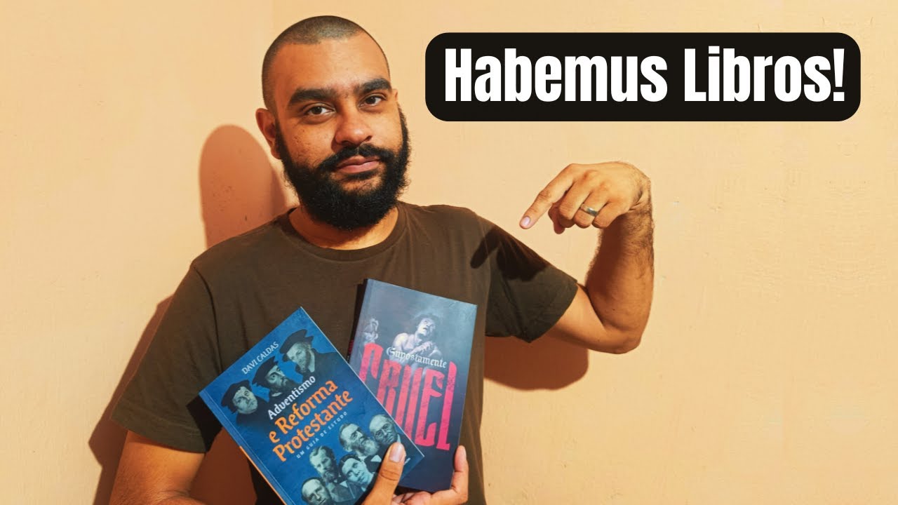 Meus livros estão prontos!