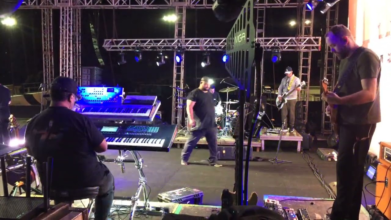 Passagem de Som - Banda Fernandinho em Orlândia.