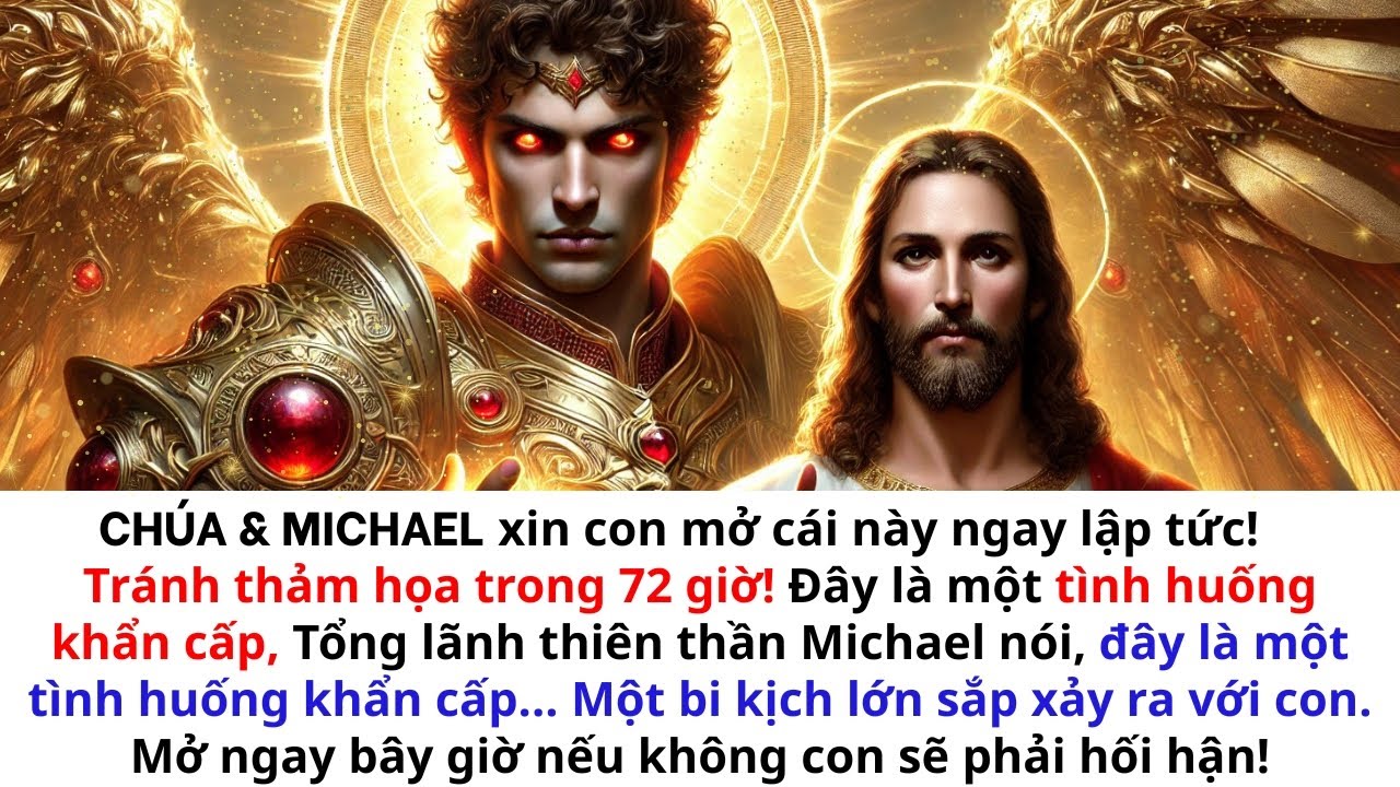 👉Chúa & Michael Cầu Xin Con: MỞ NGAY LẬP TỨC! Tránh Thảm Họa Trong 72 Giờ!Đây là Tình Huống Khẩn Cấp