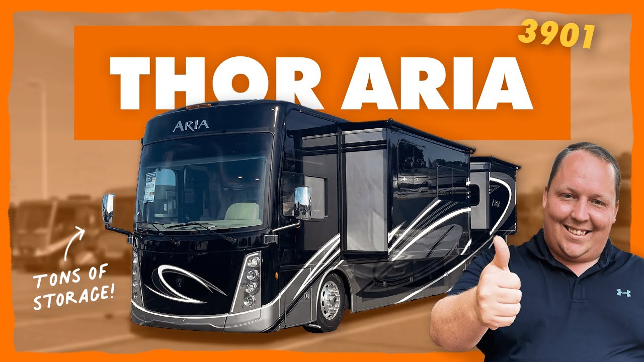 Thor Aria Class A Diesel Pusher is BREATHTAKING ON THE INSIDE!