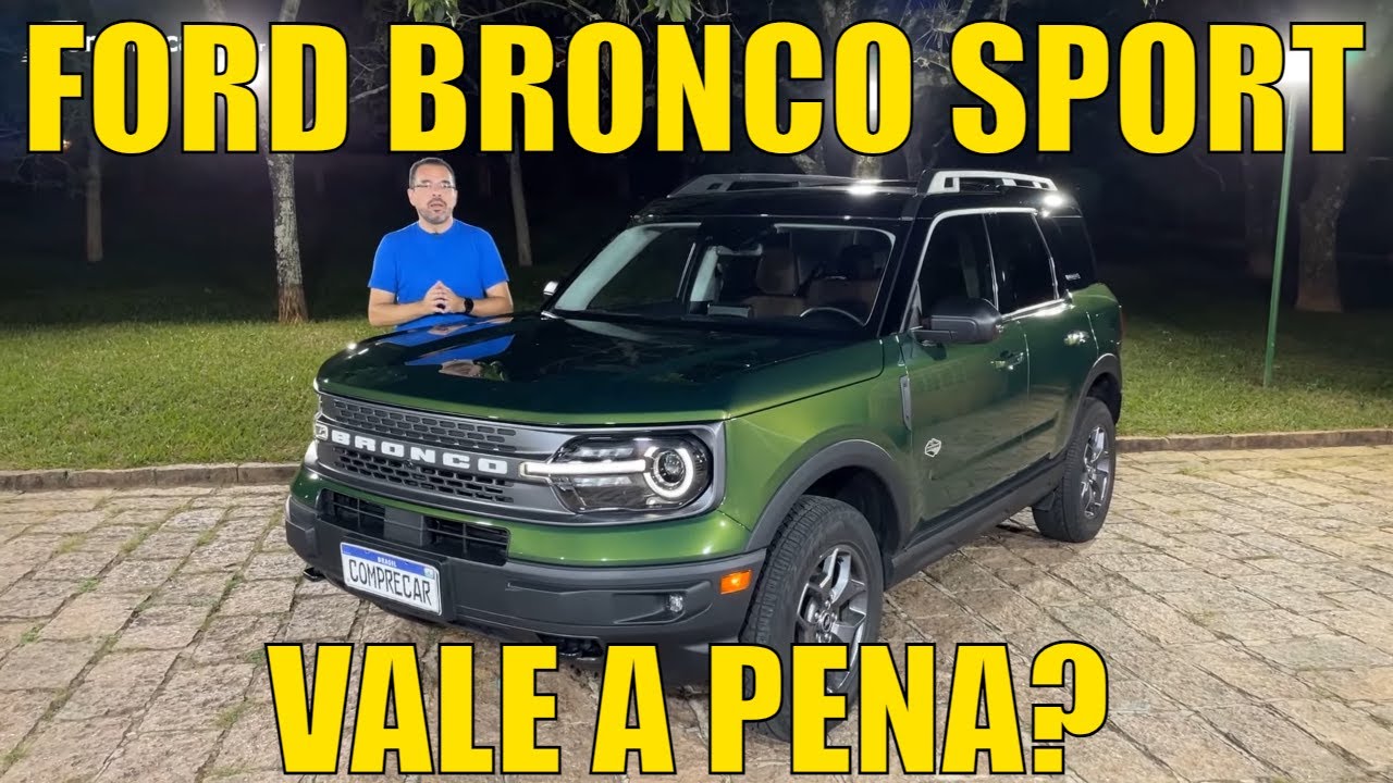 Avaliação: Ford Bronco Sport 2023 - Vale a pena?