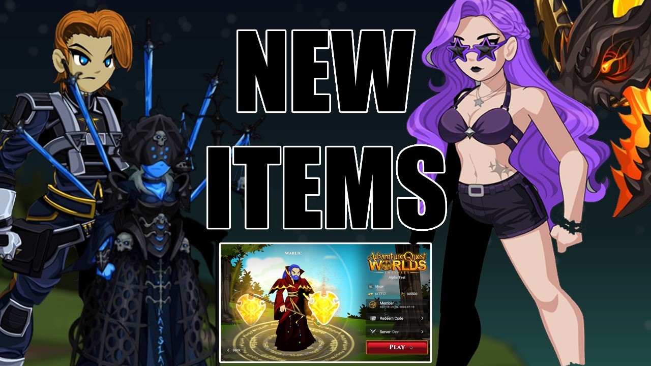 Новый летний набор AQW + набор Legion ещё не вышли | Бесконечные и ежедневные подарки