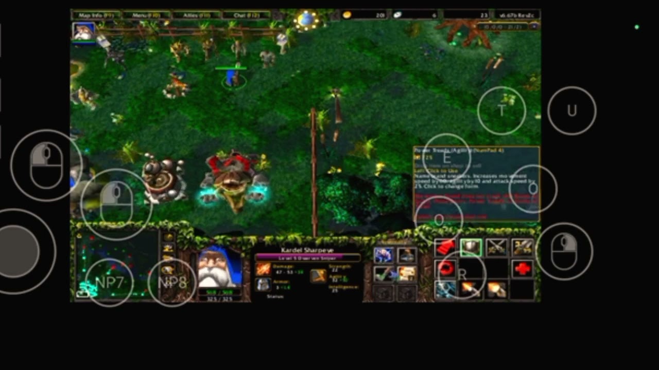 Winlator Warcraft Gameplay And Setup in Mali G88 Specs