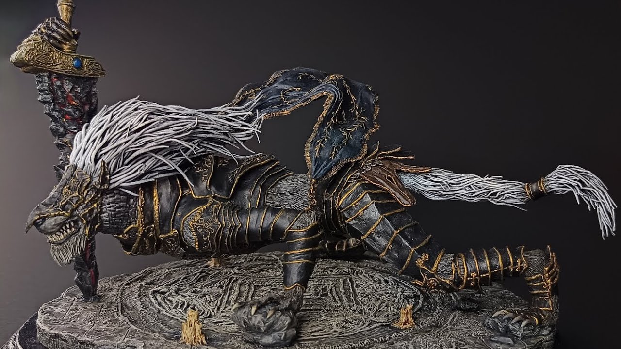 Sculpting Maliketh, the Black Blade | Elden Ring | Full Process