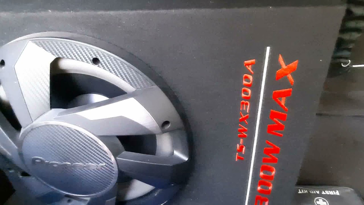 Pioneer Subwoofer Sound Test In My i20