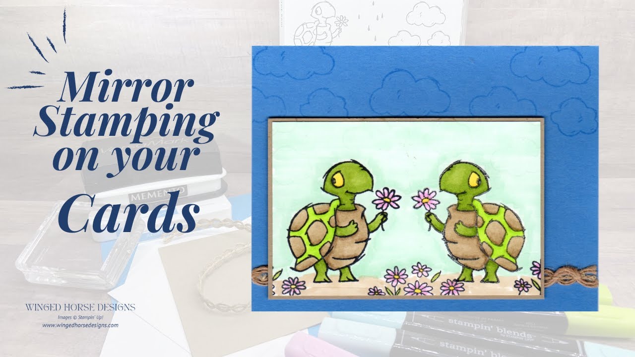 Mirror Stamping on your Cards