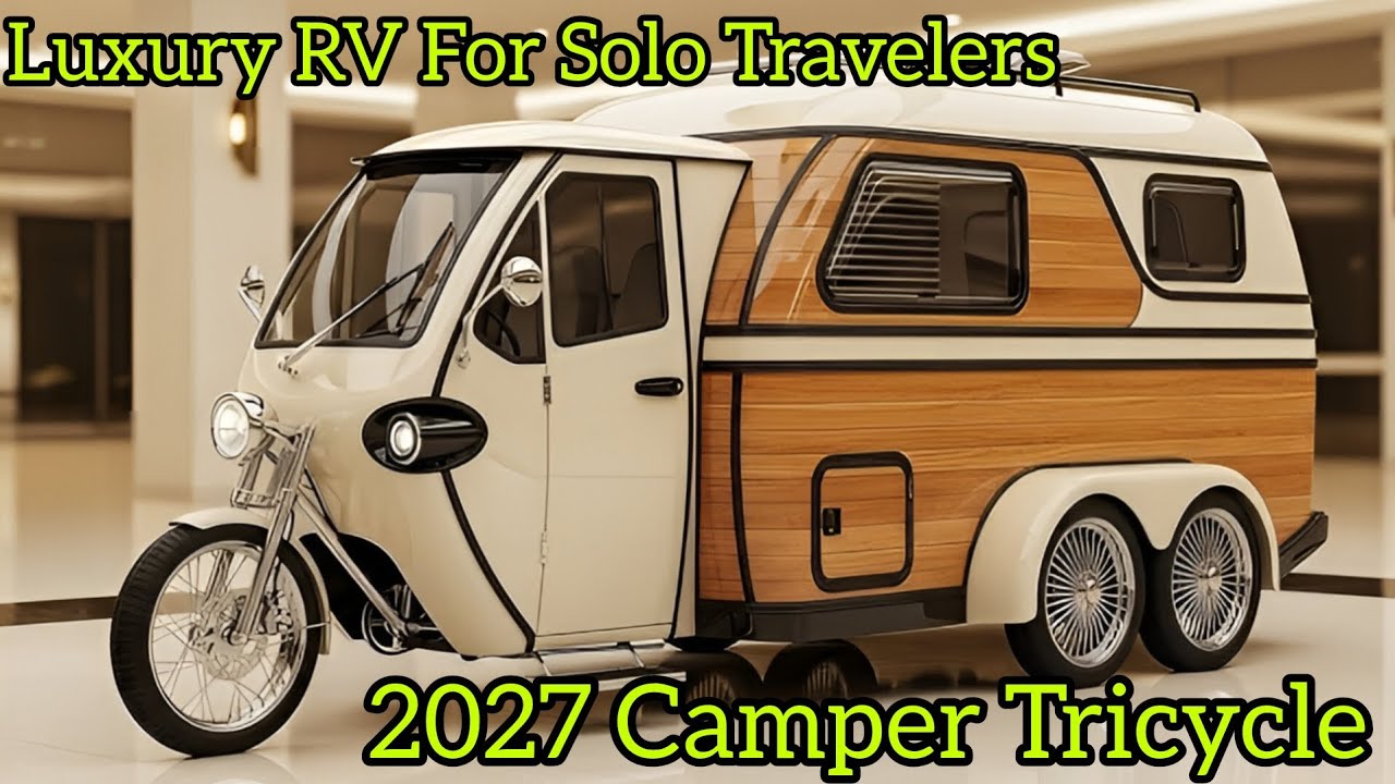 2027 Camper Tricycle Review – The Ultimate Mini RV for Solo Travelers