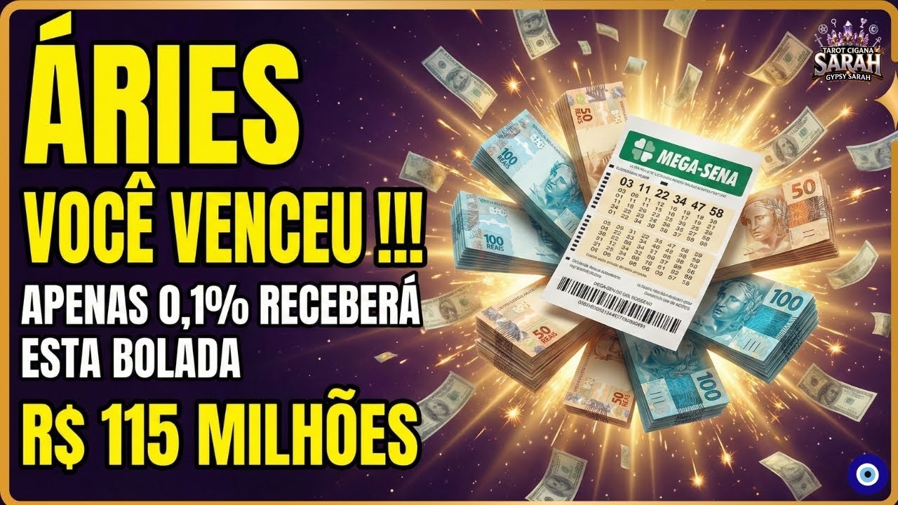 SIGNO DE ÁRIES, TE PREPARA! UMA SURPRESA MILIONÁRIA NA TUA VIDA AGORA!!