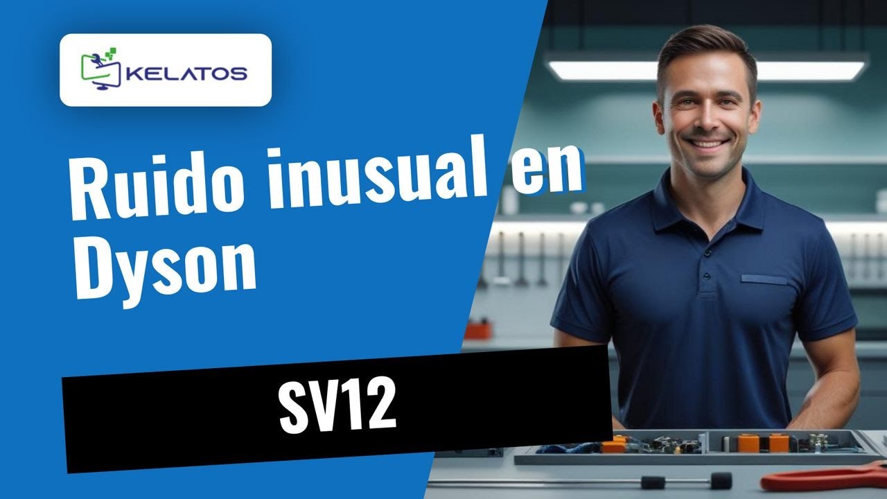 ¿Tu Dyson SV12 hace ruido inusual? 🔊 Cambio de filtro y solución