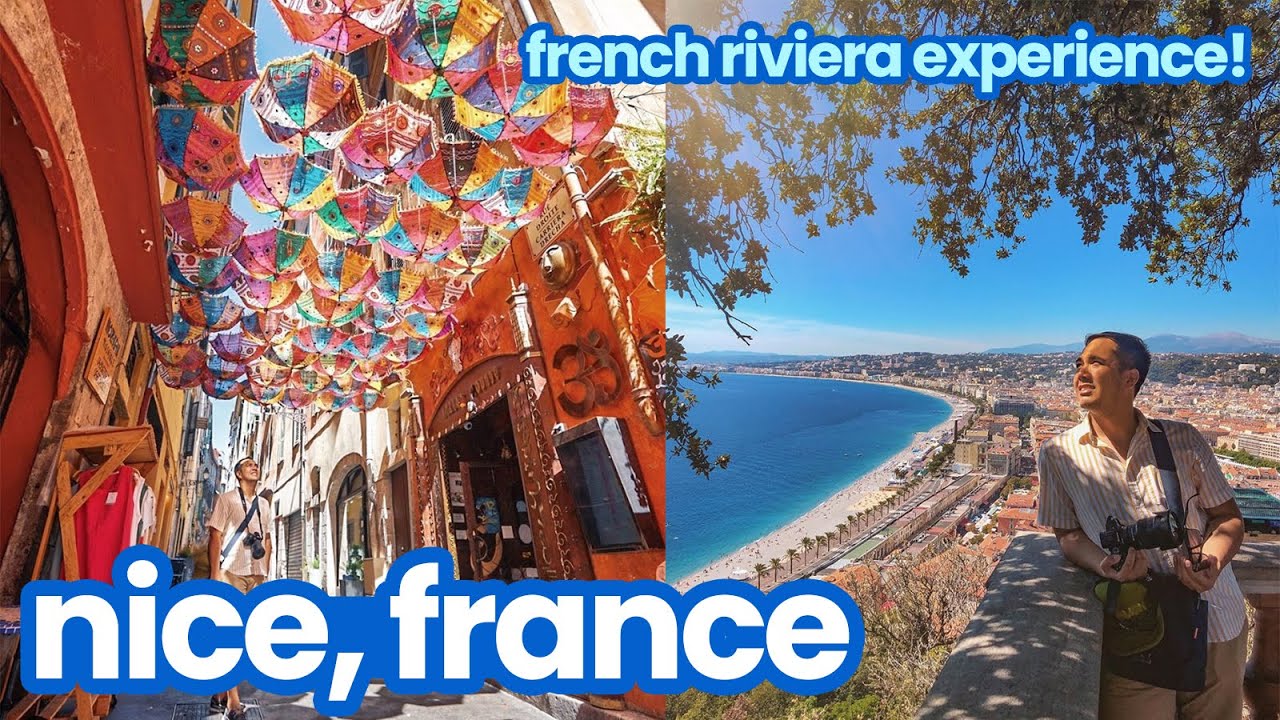 PLACES TO VISIT IN NICE, FRANCE 🇫🇷 Free Walking Tour (Filipino w/ English Subs)