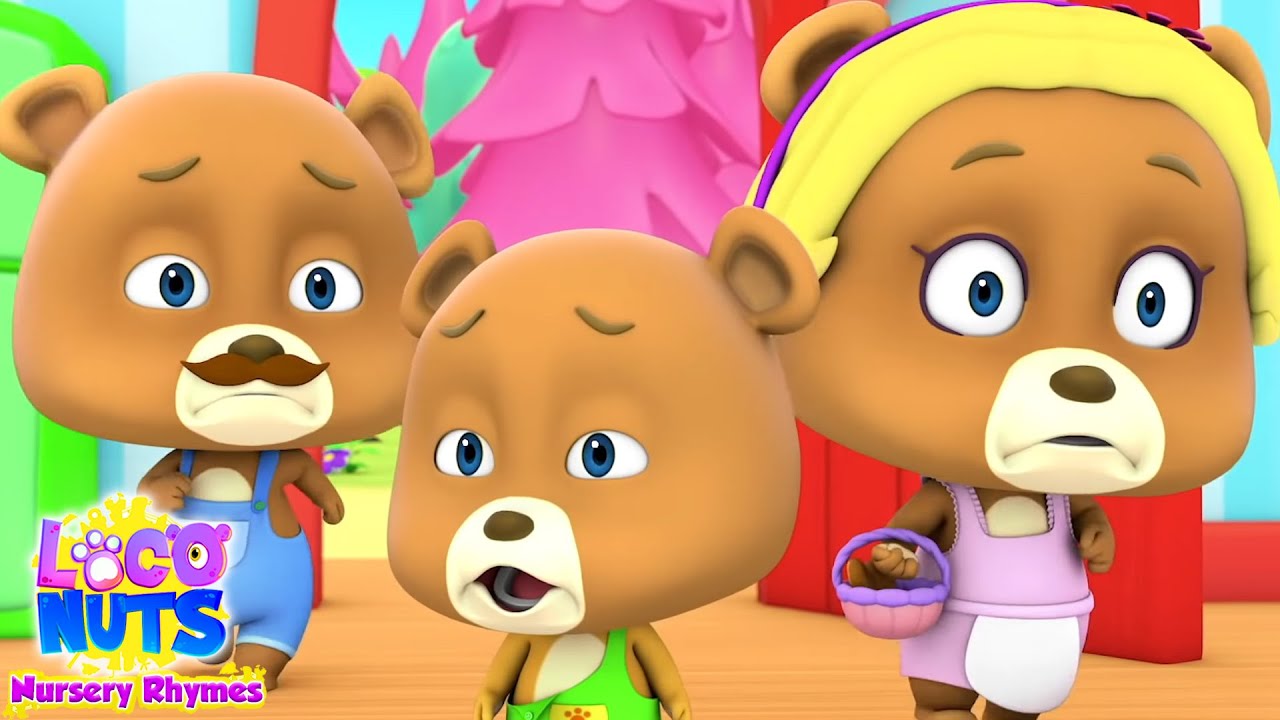 Goldilocks and The Three Bears | Cartoon Stories for Babies | Kids Songs for Children | Storytelling