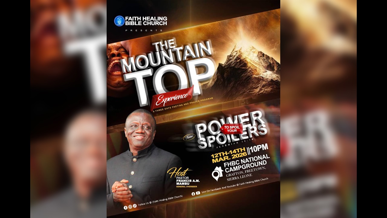 THE MOUNTAIN TOP EXPERIENCE || MARCH 2026 EDITION