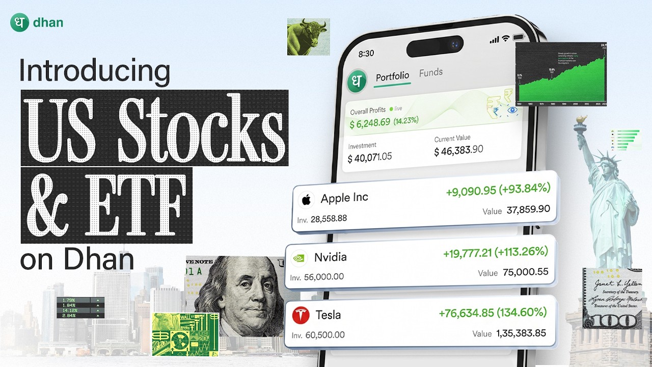 Introducing: Invest in US Stocks & ETFs on Dhan
