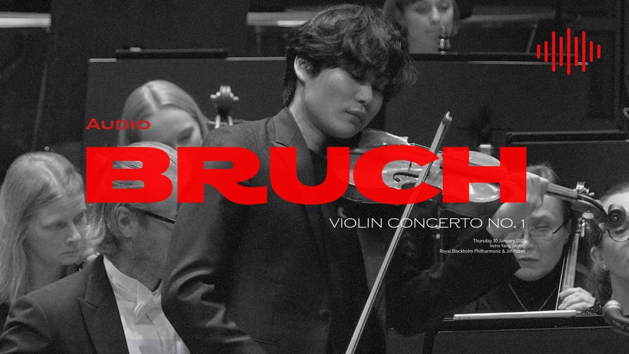 양인모 (Inmo Yang) |🎵 BRUCH _ VIOLIN CONCERTO NO. 1 (박수소리x)