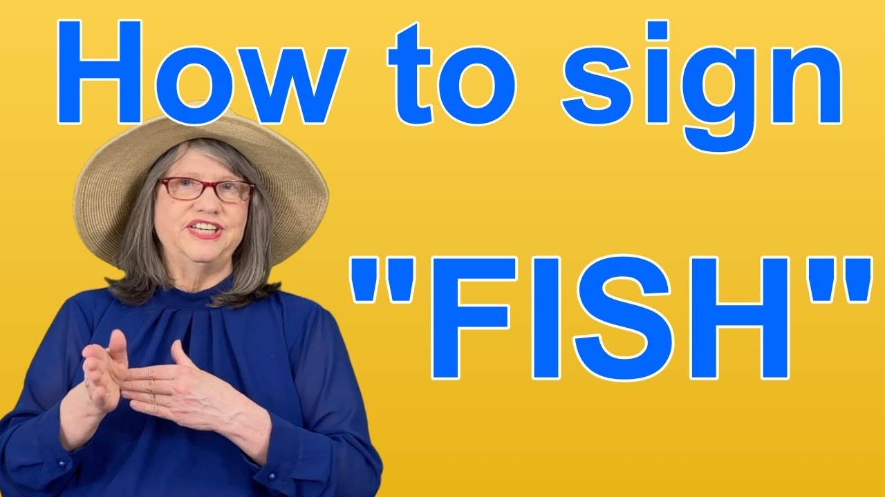 Как написать FISH &mdash; ASL-слово дня &mdash; Word 255