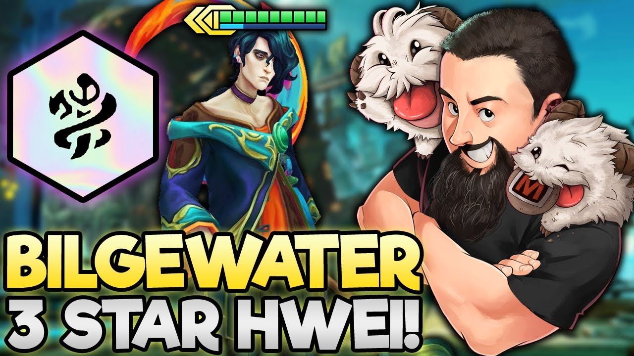 3 Star Hwei - Bilgewater Quadruple Venn-Diagram Ult!! | TFT Inkborn Fables | Teamfight Tactics