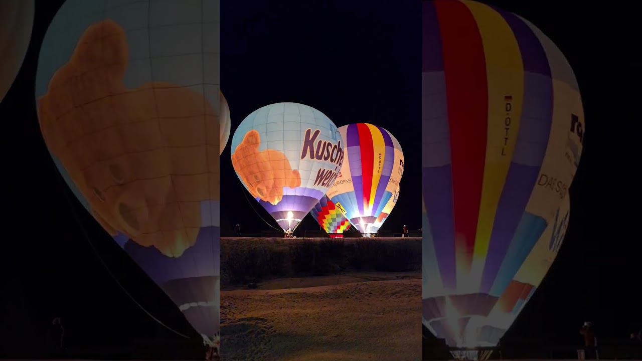Das internationale Ballonfestival im Tannheimer Tal, Tirol 2025 #ballonglühen  #nightglow  #ballon 