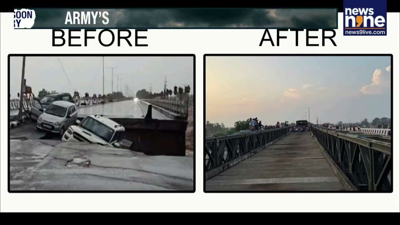 Indian Army Restores Tawi Bridge in 12 Hours | Flood-Hit Communities Reconnected | News9