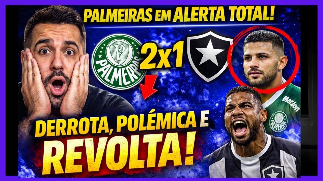DERROTA  PARA O PALMEIRAS! OUITRO TRANSFERBAN ? DESRESPEITO DE MARLON FREITAS E ÚLTIMAS NOTÍCIAS