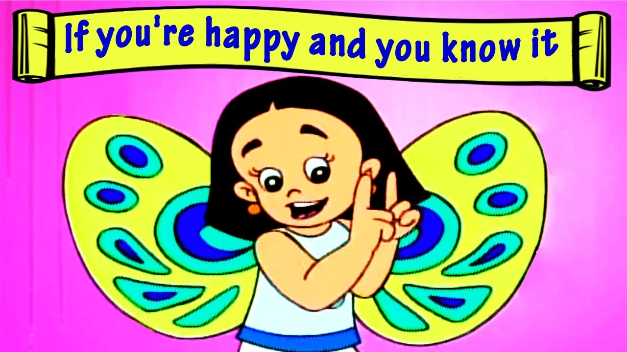 If  you're happy and you know it | Popular Nursery Rhymes For Children | Best Songs For Kids
