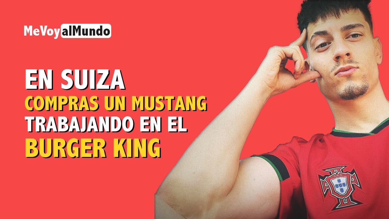 Trabajo en Suiza en un Burger King [21€/hora] 🇨🇭