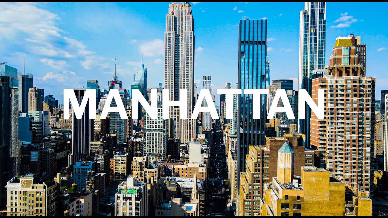Exploring Manhattan, NY in 4K | Aerial Experience