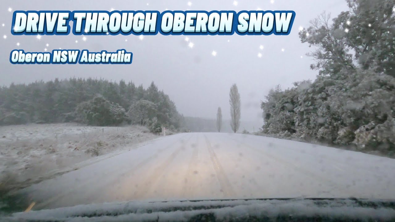 OBERON SNOW DRIVE THROUGH | 7 JUNE 2022 | NSW - AUSTRALIA