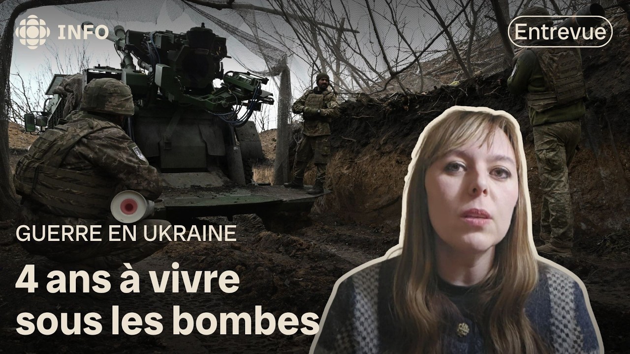 Ukraine, 4 ans plus tard: une journaliste en zone de guerre témoigne | 24•60