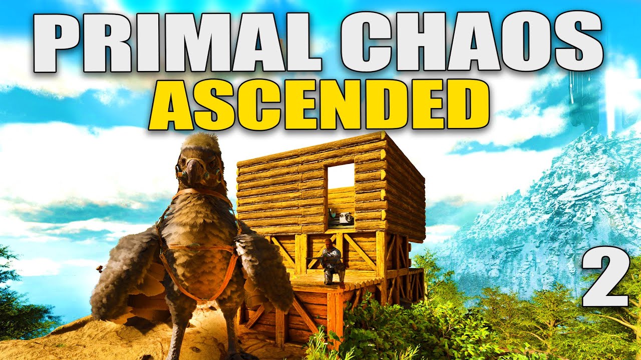 JE POSE MA BASE SUR LE PLUS BEAU SPOT DE ARK ASCENDED PRIMAL CHAOS FR - JOUR 2